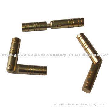 Cylinder hinge with brass material, hinge for wooden box